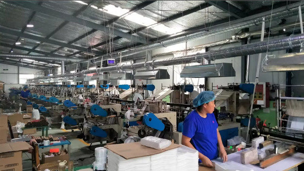 Weifanghongcheng New MATERIALS Co., Ltd. γραμμή παραγωγής εργοστασίων