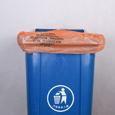 Ιατρικές σακούλες απορριμμάτων Θερμική σφραγίδα LDPE/HDPE πλαστικές σακούλες απορριμμάτων για εργαστηριακό νοσοκομείο
