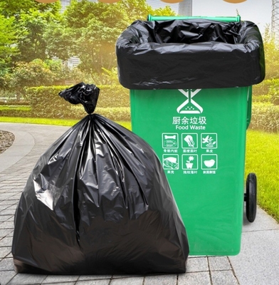 Προσαρμοσμένη παραγγελία HDPE Heavy Duty Flat Pocket Εμπορική Ιδιοκτησία Ξενοδοχείων Πλαστικές σακούλες μεγάλου μεγέθους