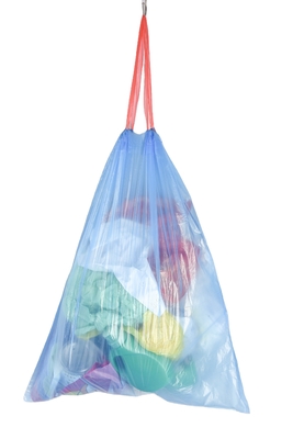Ρολ σακούλας απορριμμάτων από LDPE για την απόρριψη οικιακών αποβλήτων και για οικολογικές πρακτικές