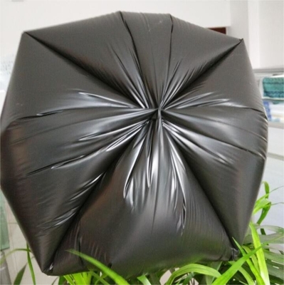 5-50 μm πάχος HDPE/LDPE/LLDPE Μαύρο σάκο σκουπιδιών από για τις ανάγκες των πελατών