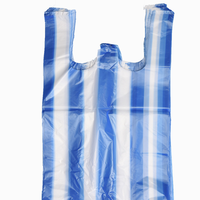 Υπερμάρκετ HDPE Drawstring Μαύρη πλαστική ασφάλεια τετραγωνική κάτω τσάντα με ανταγωνιστική