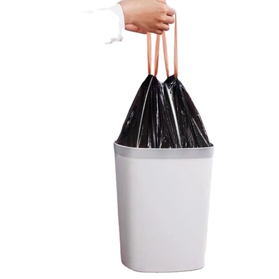 Προσαρμοσμένο σχεδιασμό Eco Friendly Drawstring Bin Liner για τη διαχείριση των βαρέων αποβλήτων