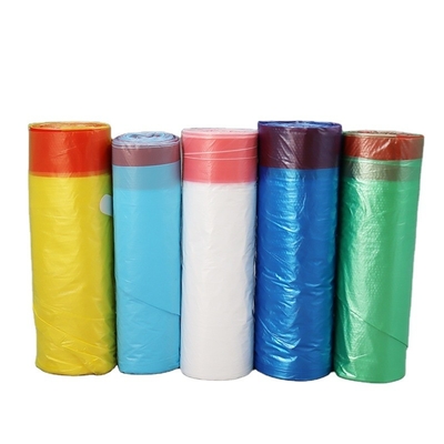Προσαρμοσμένο σχεδιασμό Eco Friendly Drawstring Bin Liner για τη διαχείριση των βαρέων αποβλήτων
