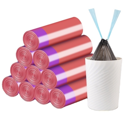 Προσαρμοσμένο λογότυπο Δέχεται HDPE σχοινί σκουπιδιού σακούλα για την απορρίψη των αποβλήτων οικιακής κουζίνας