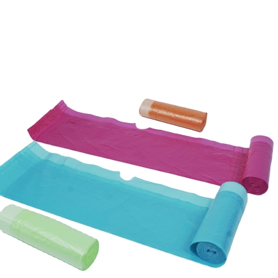Προσαρμοσμένο λογότυπο Δέχεται HDPE σχοινί σκουπιδιού σακούλα για την απορρίψη των αποβλήτων οικιακής κουζίνας