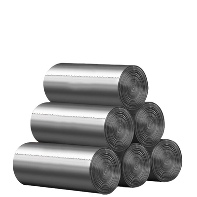 Μαύρες σακούλες απορριμμάτων από HDPE/LDPE/LLDPE με σφραγισμένο σφραγισμό με ισχυρό άστρο για σκεπάσματα απορριμμάτων γραφείου