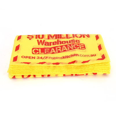 Τυποποιημένη τσάντα για μπλουζάκια HDPE/LDPE/LLDPE για συσκευασίες αγορών σε σούπερ μάρκετ και συσκευασίες takeaway
