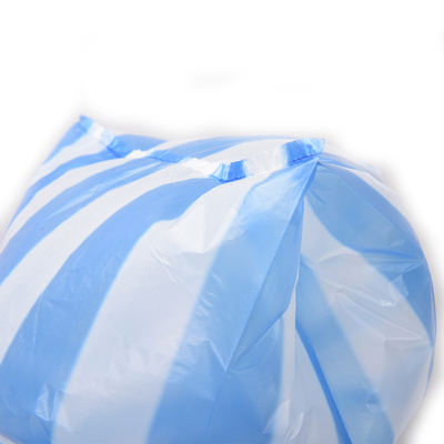Προσαρμοσμένα HDPE LDPE LLDPE T-Shirt πλαστικές τσάντες αγορών για τις ανάγκες των επιχειρήσεων