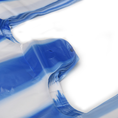 Προσαρμοσμένα HDPE LDPE LLDPE T-Shirt πλαστικές τσάντες αγορών για τις ανάγκες των επιχειρήσεων