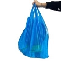 Τυπώστε λογότυπο PET PETAL PE Custom Plastic Bag με Flexiloop Handle και Custom Print