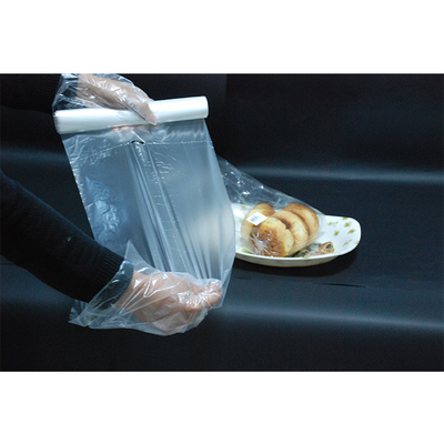 Διαφανής HDPE LDPE συσκευασία τροφίμων πλαστική σακούλα τροφίμων σε ρόλο με προσαρμοσμένο μέγεθος