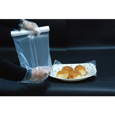 Διαφανής HDPE LDPE συσκευασία τροφίμων πλαστική σακούλα τροφίμων σε ρόλο με προσαρμοσμένο μέγεθος