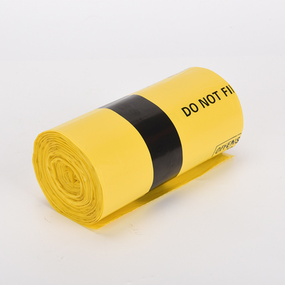HDPE Μικρό 5-30 λίτρων φορητό πλατό στόμα ιατρικά απορρίμματα σακούλα για οικιακά προϊόντα