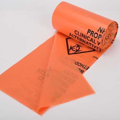 HDPE Μικρό 5-30 λίτρων φορητό πλατό στόμα ιατρικά απορρίμματα σακούλα για οικιακά προϊόντα