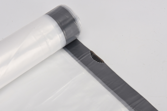 HDPE LDPE MDPE τετραγωνική τσάντα γραφείου οικιακής χρήσης φορητή πλαστική τσάντα με αυτόματο κλείσιμο