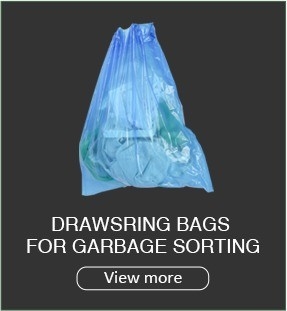 OK Compost Πιστοποιημένη Μάζα Προσαρμογή Drawstring Τσάντες σκουπιδιών κουζίνας για Custom Logo