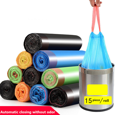 Προσαρμοσμένη HDPE τσάντα σκουπιδιών για σκουπίδια για φιλική προς το περιβάλλον διαχείριση