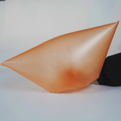 Χρωματιστή HDPE σακούλα απορριμμάτων με κλείσιμο με σχοινί