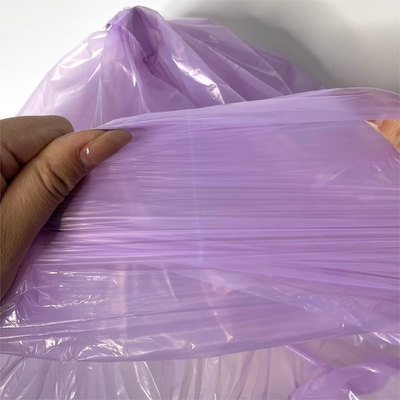 Τύπο Offset Επιφάνεια χειρισμός LDPE πλαστική σακούλα σκουπιδιών σε ρόλο για μπεζά σκουπιδοτενεκέ