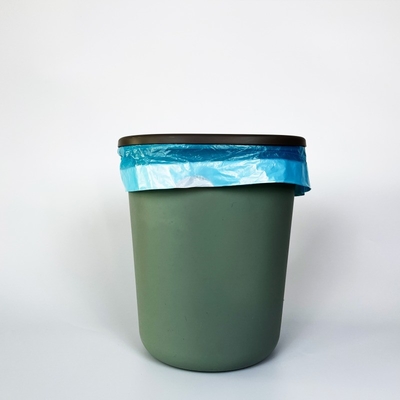 Ατομικά διπλωμένες HDPE πλαστικές σακούλες απορριμμάτων