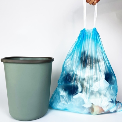 Ατομικά διπλωμένες HDPE πλαστικές σακούλες απορριμμάτων