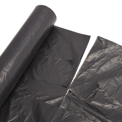 Κατασκευή 120L HDPE 100L σαφής σακούλα σκουπιδιών με σχοινί για οικιακά προϊόντα