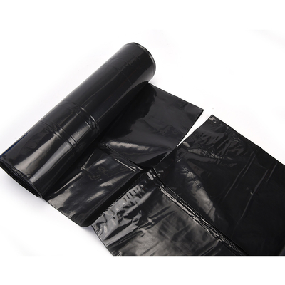 Κατασκευή 120L HDPE 100L σαφής σακούλα σκουπιδιών με σχοινί για οικιακά προϊόντα