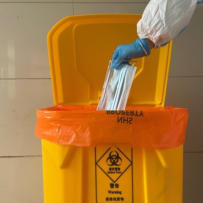 Εκτυπωμένη με οφσέτ HDPE/LDPE/LLDPE ιατρικά απόβλητα