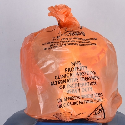 Εκτυπωμένη με οφσέτ HDPE/LDPE/LLDPE ιατρικά απόβλητα