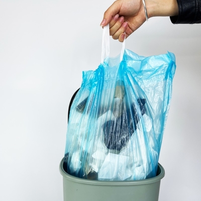 5-50 μm HDPE πλαστική ταινία τραβήχτη Σχοινί τραβήχτη Σκουπιδοτενεκέ Σάκος σκουπιδιών Σάκος σκουπιδιών σε ρόλο