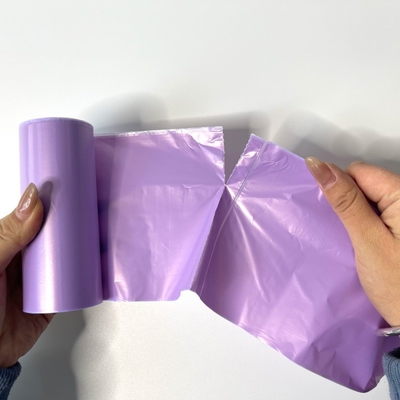 Απευθείας κατασκευασμένο Custom Printed Plastic Trash Garbage Bag σε κυλίνδρους Βιοδιασπώμενο