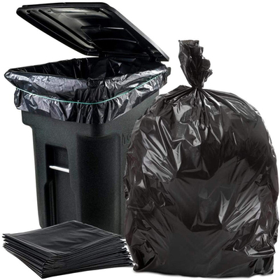Προσαρμοσμένη παραγγελία HDPE/LDPE βαριά σακούλα απορριμμάτων με εκτύπωση Offset