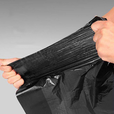 Προσαρμοσμένη παραγγελία HDPE/LDPE βαριά σακούλα απορριμμάτων με εκτύπωση Offset