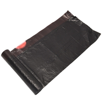 HDPE/LDPE 13 γαλόνια βιοδιασπώμενη σακούλα απορριμμάτων σε κυλίνδρους σε μπεζικό χρώμα με υλικό LLDPE