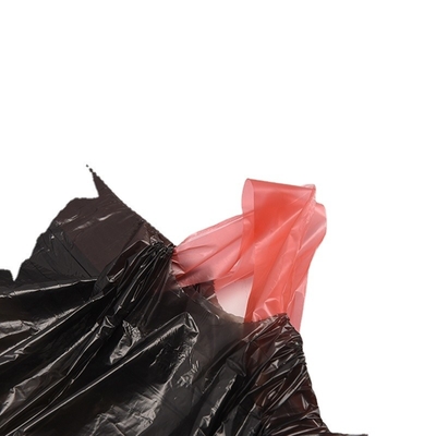 HDPE/LDPE 13 γαλόνια βιοδιασπώμενη σακούλα απορριμμάτων σε κυλίνδρους σε μπεζικό χρώμα με υλικό LLDPE