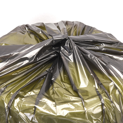 5-800 μm πάχος HDPE/LDPE βιοδιασπώμενη σακούλα σκουπιδιών με εκτύπωση Offset