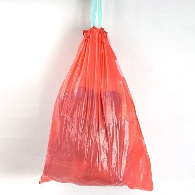 ΟΚ Compost Πιστοποιημένη Τραβήχτρα πλαστική σακούλα απορριμμάτων σε ρόλο για φιλική προς το περιβάλλον απόρριψη αποβλήτων