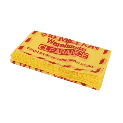5-100 μm HDPE/LDPE/LLDPE Black Roll Can Liners για 4-30 γαλόνια