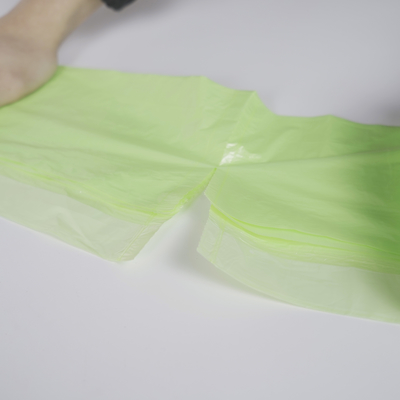 Εγγυημένη ασφάλεια HDPE πλαστική μαύρη σακούλα σκουπιδιών για κουζίνα και καθιστικό