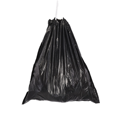 HDPE 15 PcsRolls Απευθείας παραγγελία Διαφανές ψηλό μαγειρικό σχοινί καθαρισμού πλαστική σακούλα απορριμμάτων