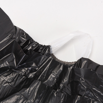 HDPE 15 PcsRolls Απευθείας παραγγελία Διαφανές ψηλό μαγειρικό σχοινί καθαρισμού πλαστική σακούλα απορριμμάτων