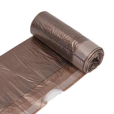 HDPE 15 PcsRolls Απευθείας παραγγελία Διαφανές ψηλό μαγειρικό σχοινί καθαρισμού πλαστική σακούλα απορριμμάτων