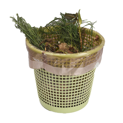 HDPE 15 PcsRolls Απευθείας παραγγελία Διαφανές ψηλό μαγειρικό σχοινί καθαρισμού πλαστική σακούλα απορριμμάτων