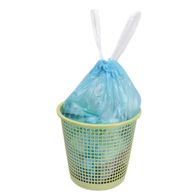 Προσαρμοσμένη παραγγελία HDPE σακούλες απορριμμάτων πλαστικές μίας χρήσης σε κυλίνδρους Σφραγίδα αστέρι Σφραγίδες σκουπιδοτενεκέδες Σφραγίδες σχοινί