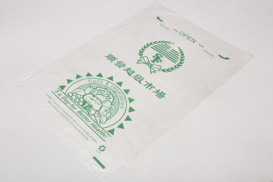 Φλεξοτύπωση HDPE πλαστική τσάντα για ψώνια Custom Gravure εκτύπωση για και φιλικό προς το περιβάλλον