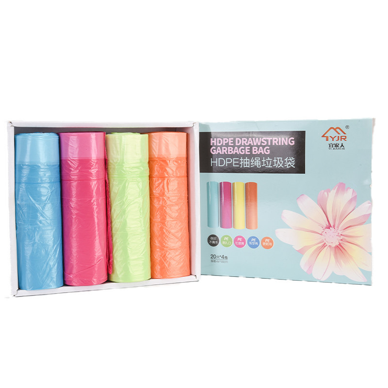 60 λίτρα σχοινιάρικο σάκο σκουπιδιών HDPE/LDPE/LLDPE για την αγορά Πιστοποιητικό οκ κομποστοποίηση