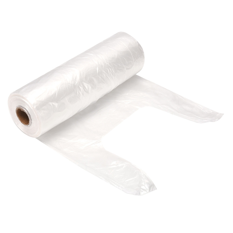 5-100 μm πάχος Offset εκτύπωση πλαστική ψώνια T-Shirt σακούλες για το σούπερ μάρκετ
