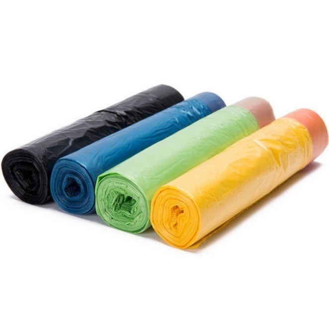 HDPE LDPE MDPE τετραγωνική τσάντα γραφείου οικιακής χρήσης φορητή πλαστική τσάντα με αυτόματο κλείσιμο