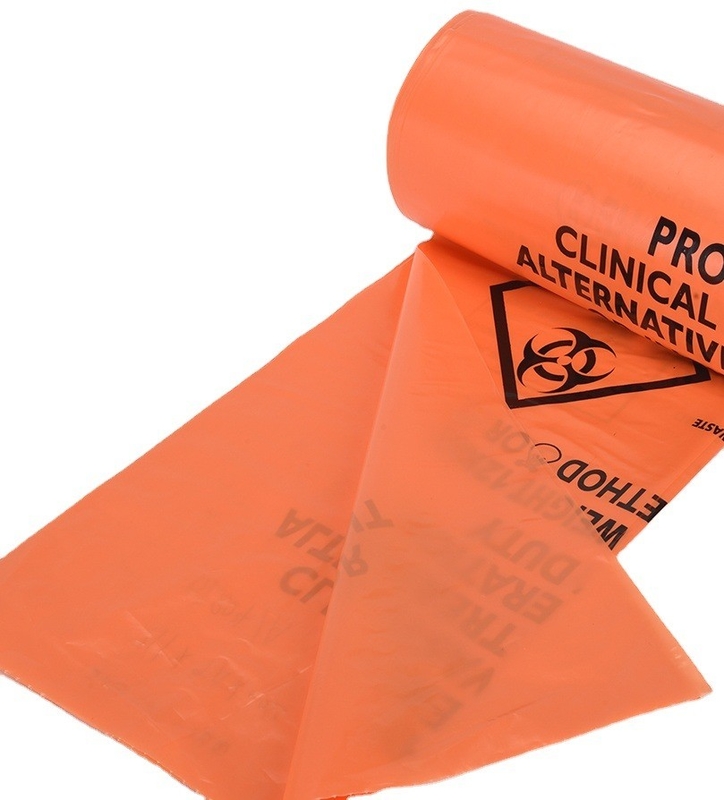 Εκτυπωμένη με οφσέτ HDPE/LDPE/LLDPE ιατρικά απόβλητα